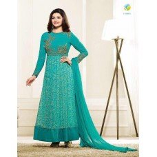 5733 TURQUOISE KASEESH PRACHI GALAXY DESIGNER ANARKALI DRESS